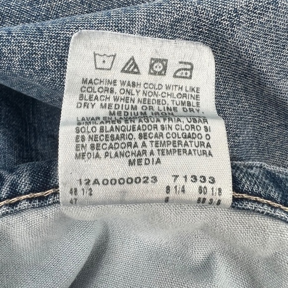 Riders By Lee Frayed Hem Jean Shorts Size 26 Wide Women's - Picture 6 of 6